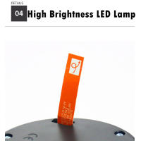 Lámpara Solar Para Jardín Control Inteligente Impermeable Decoración De Camino Luz Nocturna Para Jardín Fuente De Energía Solar ABS LED Moderno - details 13