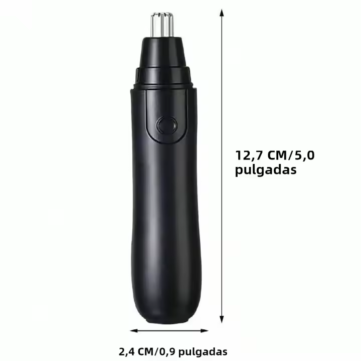 Afeitadora Eléctrica Para Nariz Y Orejas Trimmer De Cuello Portátil Para Hombres Y Mujeres Herramienta De Afeitar Cabezal Cortador De Pelo - 1