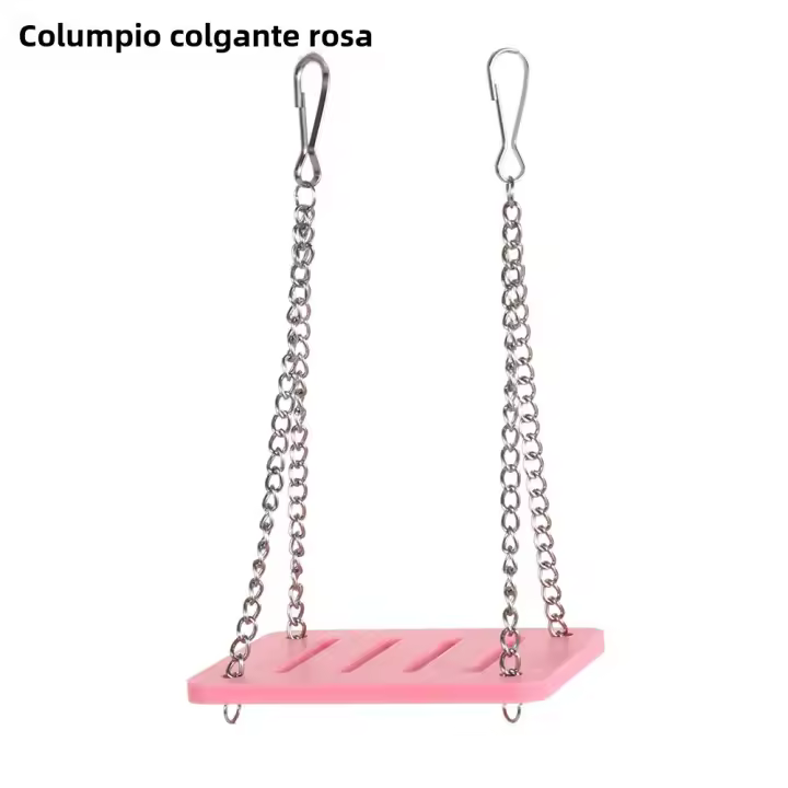 Juego De Juguetes Para Hamsters Con Casa De Madera Arcoíris Peso De La Caja 1 Pieza Juguetes Para Mascotas Pequeñas Como Hamsters Y Gerbils - 1