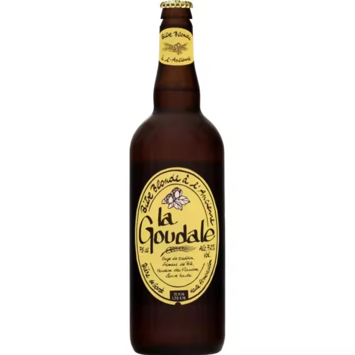 2 uds x La Goudale 75Cl cerveza Francesa rubia estilo Biere de garde - 1