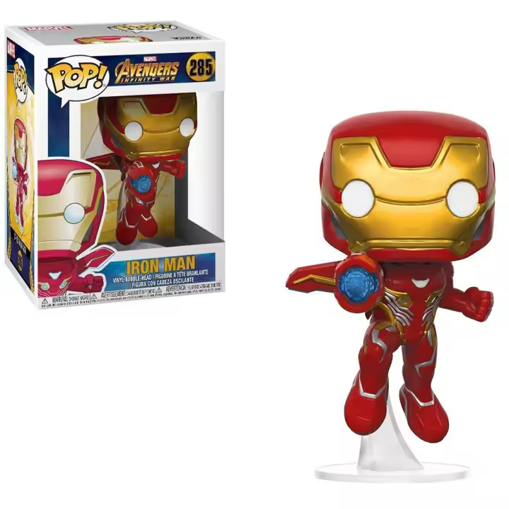 Funko Pop! Avengers: Infinity War - Iron Man, Marvel, Licencia Oficial 26463, Nº285 - 1