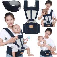 Portabebés Ergonómico 6en1 (0-36M) - Silla Cadera Ajustable M-Shape, Ligero y Transpirable 2025 - details 1