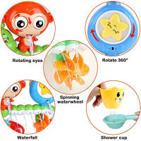 Bath toys for toddlers aged 1 2 3 years, boy girl, preschooler - details 0