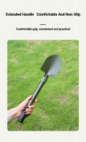 Shovel Plegable Pequeña Para Camping Al Aire Libre Multifuncional Herramienta De Entierro Para Senderismo Spade Y Shovel De Acero Carbono - details 3