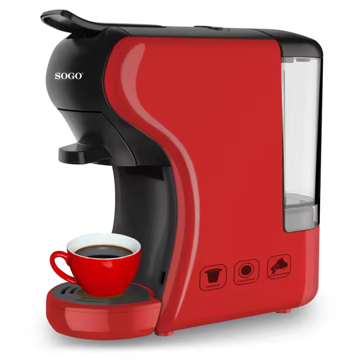 Cafetera Expreso Multi Cápsula 3 En 1  - 0,6L - 1450W - 1