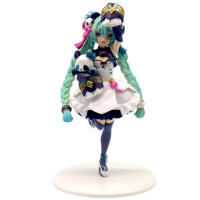 Figura De Colección Anime Hatsune Miku X Cinnamoroll 20CM Decoración Kawaii Regalo Para Niños Modelo De Acción Unisex - details 9