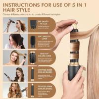 5 En 1 Air Styler-TCLIFE-Rizadores with autoenrollado, Cuchillo para secador - details 3