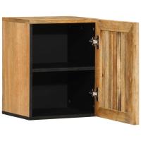 vidaXL Armario de lavabo para baño madera maciza de mango 38x34x48 cm - details 1