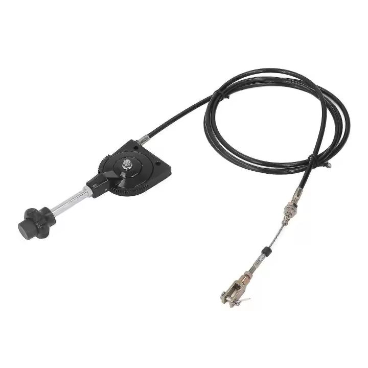 Excavator Throttle Control Cable Replacement 2.5 Meter Manual Flexible Throttle Wire For Ex230 Ex230 - 1