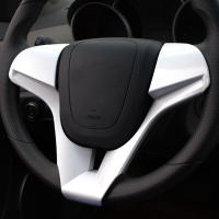 Cubierta De Volante Para Coche ABS Accesorios De Interior Para Chevrolet Cruze Sedán Y Hatchback 2009-2014 Adhesivo De Decoración - details 3