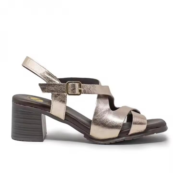 Sandalias altas mujer TINA KIZ 1977 SANDALIA TIRA CRUZADA EMPEINE PLATINO 31462 24V - 1