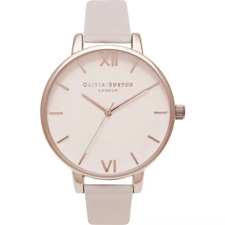 Olivia Burton Reloj Analógico para Mujer de Cuarzo con Correa en Cuero OB16BD95 - 1