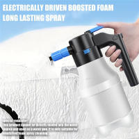 Botella De Espuma De Nieve Con Bomba Portátil Recargable Sin Cable Tipo-C Alta Presión Para Limpieza Automóvil Herramienta Eléctrica - details 17