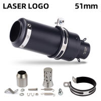 Accesorios De Motocicleta Universal En Acero Inoxidable Modificar Escape Project Muffler 51mm 60mm Para TNT125 GPR150 MT15 R25 XMAX125 250SR PCX - details 7