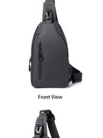 Bolso De Hombro Para Hombre Casual Impermeable Y Resistente Al Desgaste Con USB Recargable Y Compartment Interior Bolsa De Pecho - details 24