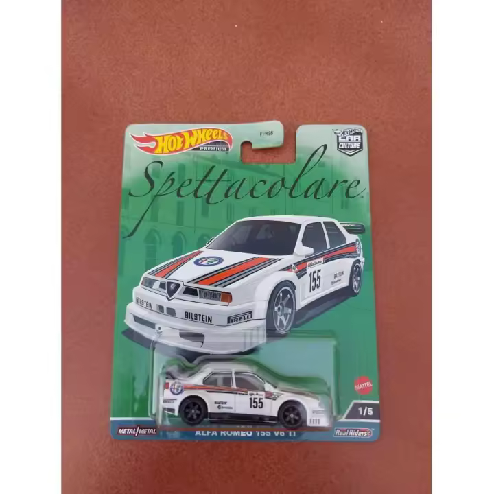 Hot Wheels Premium Spettacolare Alfa Romeo 155 V6 Ti (1/5) - 1