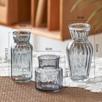 Vaso De Flora De Vidrio Transparente Estilo Europeo Mini Para Plantas Hidroponicas Decoración De Escritorio Para Casa Y Boda - details 6