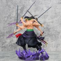 Figura De Acción Anime One Piece Roronoa Zoro 30cm PVC Juguete Coleccionable Para Niños Y Adultos Regalo De Cumpleaños - details 19