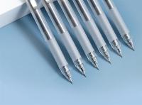 M&G Bolígrafo De Gel Secado Rápido 0.5 Mm Punto Fino Negro Agarre Suave Recargable Suministro De Oficina Y Escuela Para Estudiantes Y Profesionales - details 3