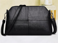 Bolso De Hombro Para Mujer De Cuero PU Vintage Diseño De Lujo Pequeño Bolsa De Mano Splicing Bolso De Viaje Tote De Compras - details 7