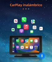 Pantalla Táctil Inteligente Universal 7 Pulgadas Android Auto CarPlay Inalámbrico Radio Multimedia Video Player FM AUX BT MirrorLink Para Coche - details 5