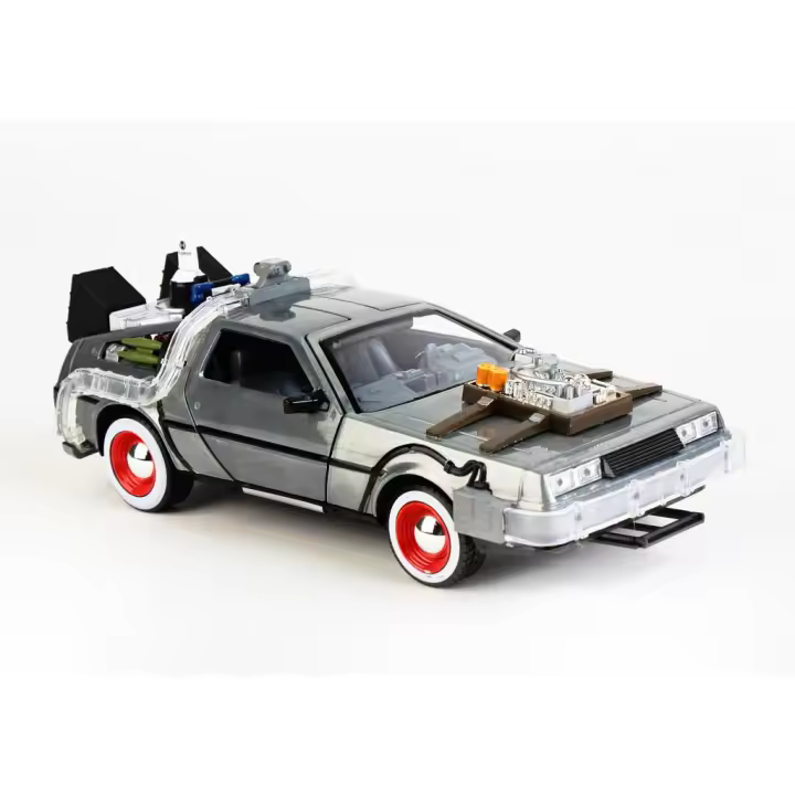 Regreso al Futuro III Coche Metal 1:24 Time Machine Simba 253255027 - 1