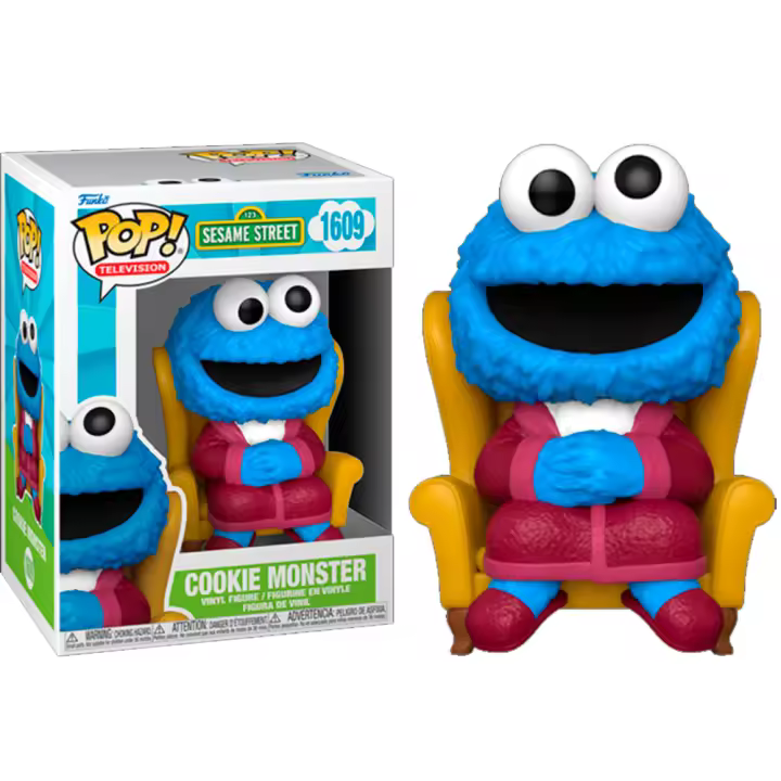 Funko Triki Triqui Monstruo Galletas Cookie Monster  Barrio Sésamo sesamo sesame street as Alistair 1609 - 1