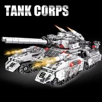 Bloques De Construcción DIY 8 En 1 De Vehículo Militar WW2 Tanque Avión Camión Para Niños Juguetes De Construcción Para Adolescentes Y Adultos Regalos - details 0