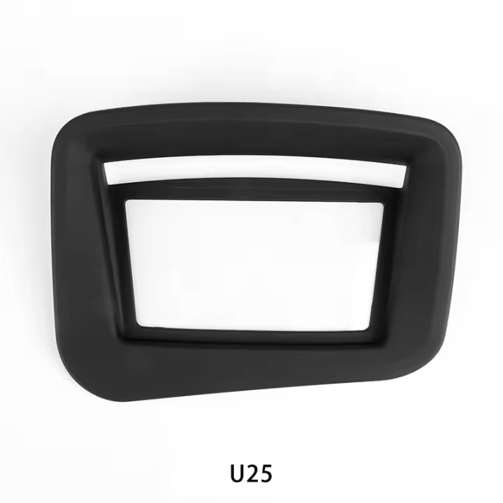 Marco Decorativo Para Pantalla De HUD Mini Countryman U25 J01 J05 2024 2025 Accesorios De Protección Para Pantalla Del Coche Negro Material De Plástico De Alta Calidad - 1