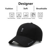 Nueva Gorra De Béisbol Para Hombres Y Mujeres Estilo Hip Hop Con Etiquetas De Cuero Vertical Y Bordado Ajustable Para Deportes Al Aire Libre Protección Solar - details 6