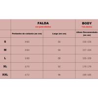 Falda Profesional de Baile Danza Flamenco o Sevillanas para Mujer Falda Liso en 3 Colores Disponibles - details 3