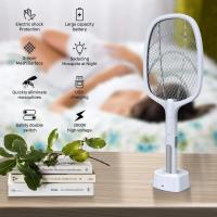 Memories Raqueta matamoscas eléctrica Recargable USB, Raqueta eléctrica mosquitos, Trampa para insectos voladores, Casa y Jardín. - details 1