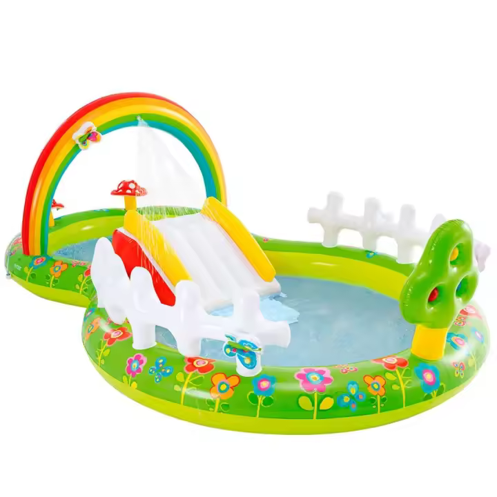 Intex Piscina Centro Juegos Acuático Con Tobogán - 1