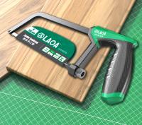 LAOA Mini Hacksaw Stand Multifuncional Pequeño Para Carpintería Y Metal Cortador De Madera PVC Herramienta De Mano Con Dientes Medianos Peso 200g - details 12