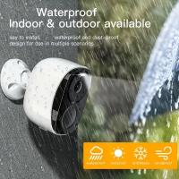 Camara Vigilancia WiFi interior,Cámara de Seguridad Inalámbrica para Exterior en Prueba de Agua, Resolución de Video de 3MP, Cámara CCTV with Batería de 5000mAh para Interiores, cloud/SD (Hasta 256G), Tres días de almacenamiento gratis en la nube - details 1