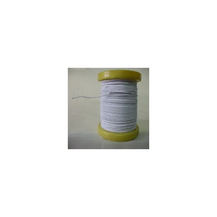 Alambre Forrado con Hilo de Rayón para Sombrerería y Joyas - 1