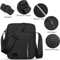 Bolsa Pecho Hombre Gran Capacidad Bolso Bandolera Hombre Impermeable Bolsa Crossbody para Hombre para Viajes Correr Cycling Negocios - details 6