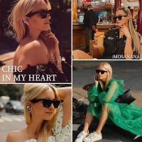 Gafas de Sol Cuadradas Ojo de Gato para Mujer Estilo Trendy, Modern aspecto model, comodidad, Cierres y durabilidad - details 0