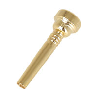 Boquilla De Trompeta De Latón Dorado 17C Accesorios De Repuesto Para Instrumentos Musicales Comodidad Al Jugar Partes De La Trompeta - details 8