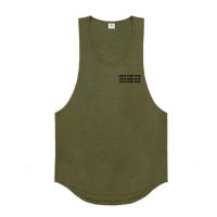 Camiseta Sin Mangas Muscleguys Para Hombre Transpirable Y Ajustada Para Running Y Ejercicio Material SPANDEX Corte Unisex - details 11