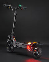 Scooter eléctrico plegable Halo Knight T104, Motor 1000W*2, Batería 52V 21Ah, velocidad máxima 65 km/h, alcance 45 km, IPX4, neumáticos off-road 10 pulgadas, freno de disco, ideal para el uso diario en la ciudad y actividades al aire libre - details 18