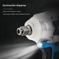 Llave de Impacto Inalámbrica Profesional - 320Nm Par Máximo, Motor Brushless, Batería Li-Ion Recargable (Para Talleres y Uso Industrial) - details 4