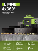 Nivel Láser 360° Self-Leveling Lfine Con 12/16 Líneas Láser Verde Herramienta Profesional Para Horizontal Y Vertical Precisión 1mm En 7m - details 0