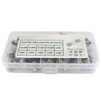 Kit De Fusibles De Vidrio Para Coche 100/72pcs Tamaños 0.2-20A 0.5-30A Para Luces Aire Acondicionado Aspiradora Herramienta Esencial Para Automóviles - details 9