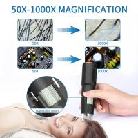 Microscopio Digital WiFi Inalámbrico Analizador De Piel Facial Con Magnificador De Poros Detecta Escalpelo Profesional Acrílico USB - details 5