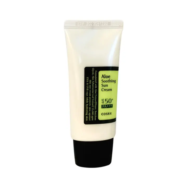 COSRX - Aloe Soothing Sun Cream SPF50+ Crema Solar Aloe Vera Protector Solar Protección Muy Alta 50 ml - 1