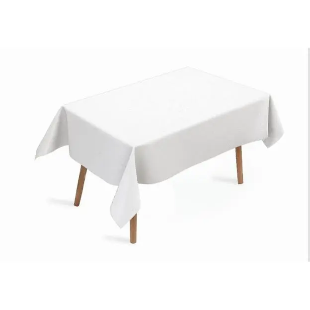 Bloom Store - Manteles Impermeables en Varios Tamaños - Blanco y Gris - ¡Ideal para Cualquier Ocasión! - 1