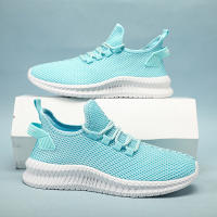 Zapatos De Correr Para Hombre Transpirables Plataforma Moda Casual Ligeros Antideslizantes Con Suela De Goma Microfibra Superior - details 22