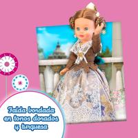 Nancy Colección Muñeca Fallera Edición 2025 con Auténtico Traje Regional de la Comunidad Valenciana Famosa NAL12000 - details 4