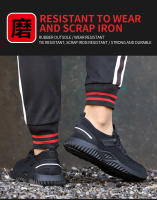 Zapatos De Seguridad Para Hombre Antideslizantes Indestructibles Protección Del Pie Antipinchazos Antideslizantes Suela De Goma Mesh Superior Zapatos De Trabajo - details 6